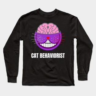 Cat Behaviorist Long Sleeve T-Shirt